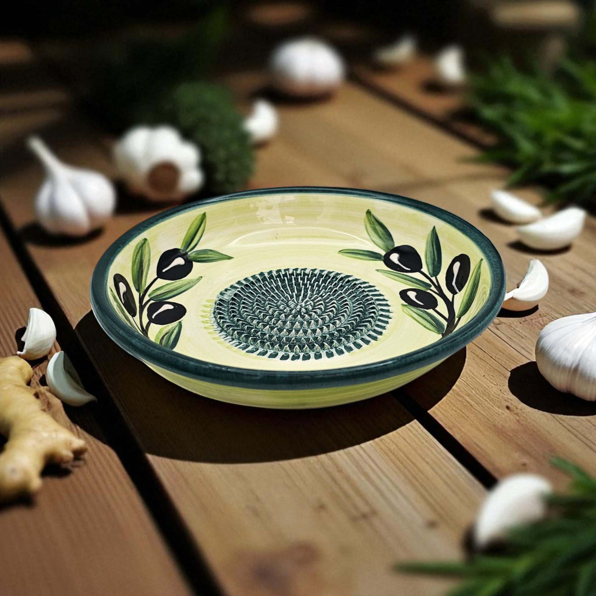 Ceramic Grater Bowl
