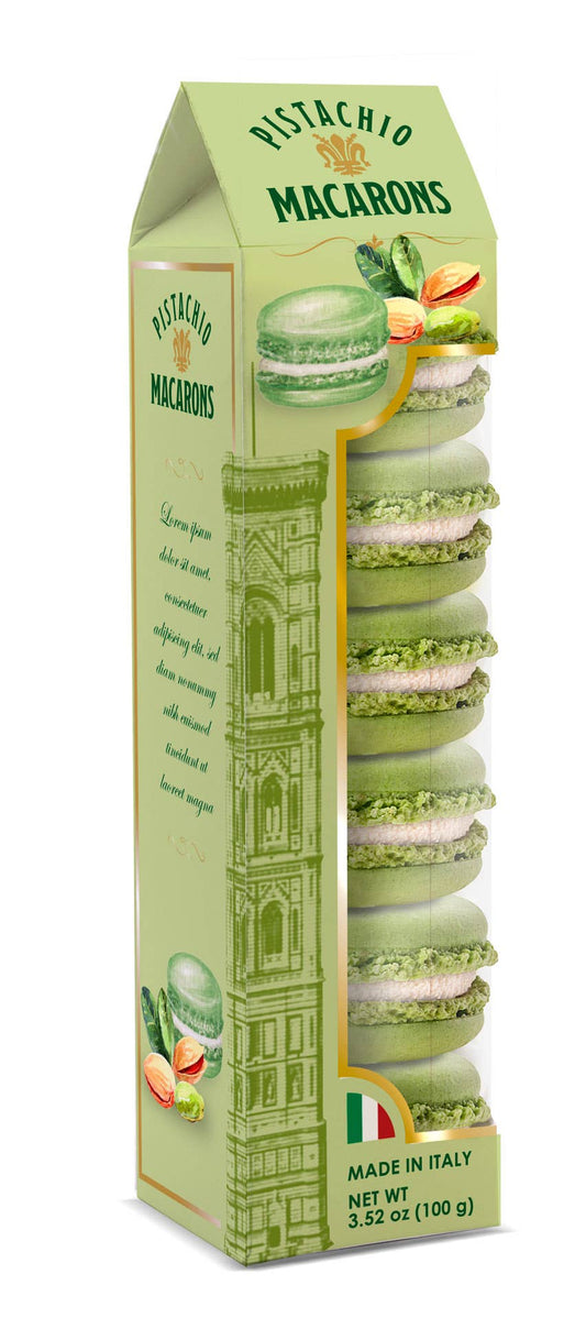 Pistachio Macarons