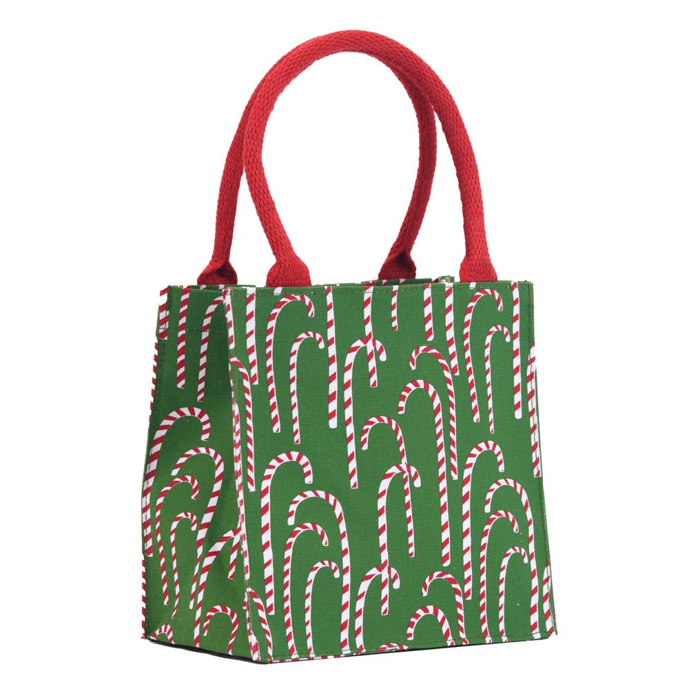 Candy Canes  Reusable Itsy Bitsy Gift Bag