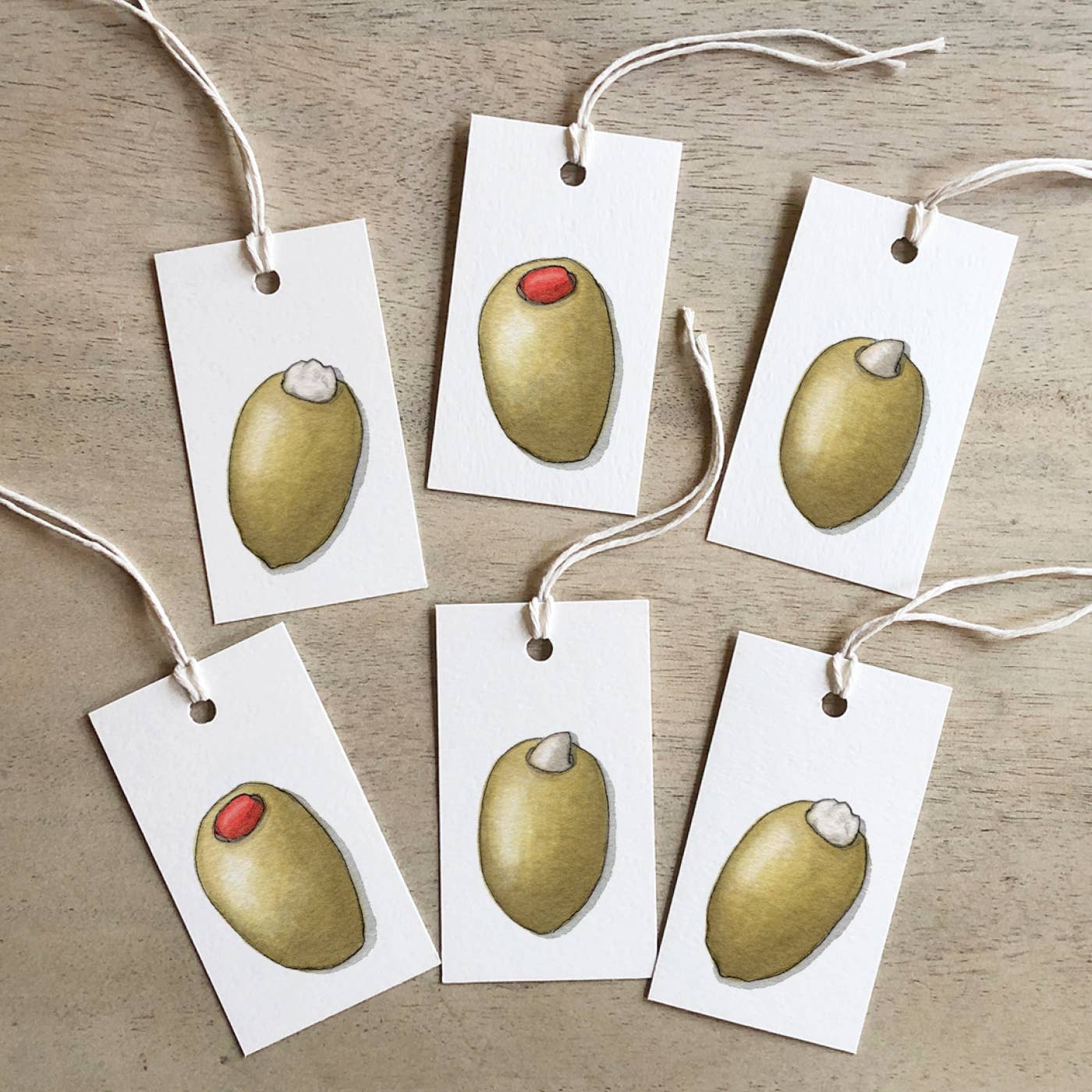 Gift Tags / Olives