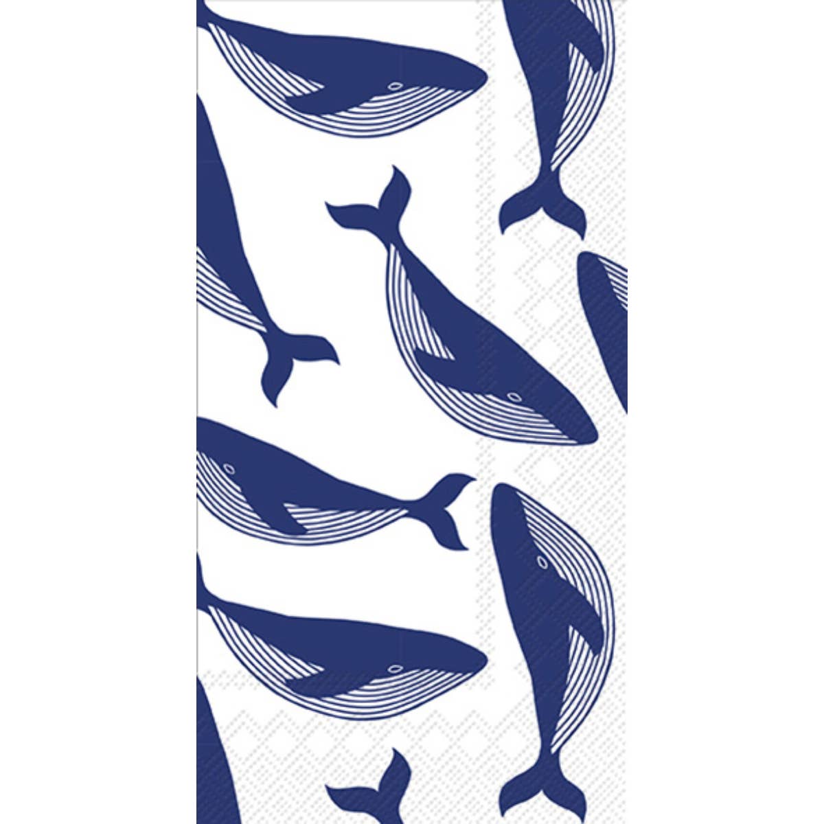 Paper Guest Towels Pack/20 Whales