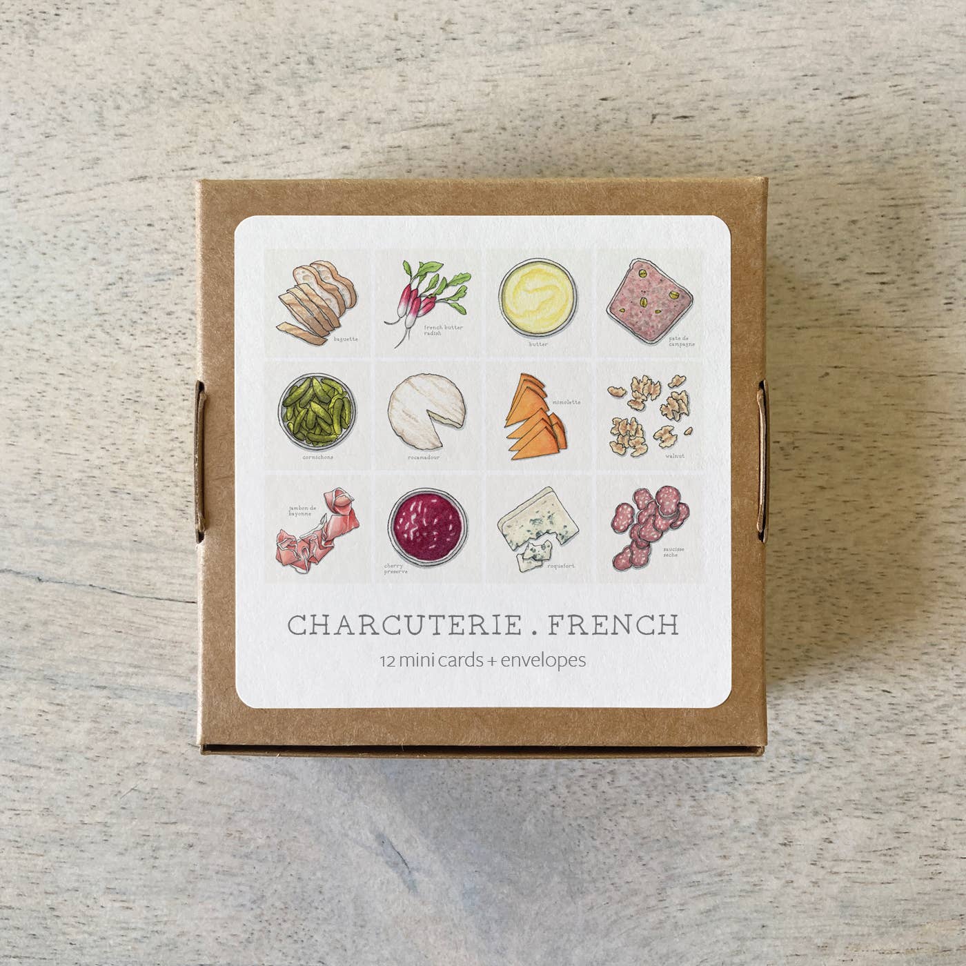Mini Cards Set / Charcuterie Boards